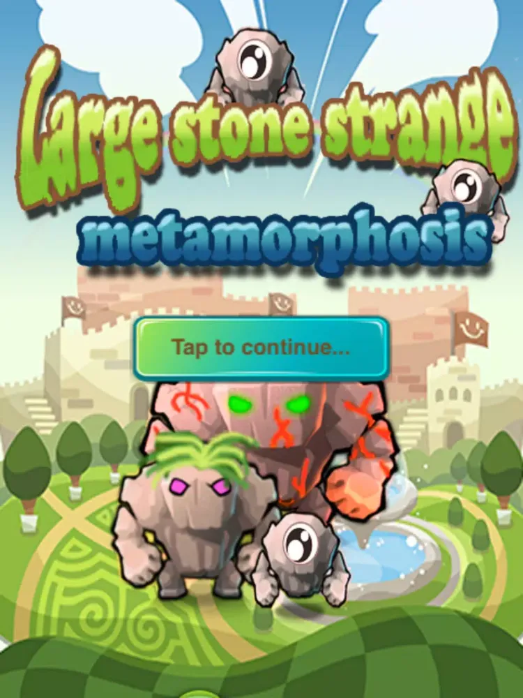 Скриншоты Large stone strange metamorphosis Free-A puzzle sports game iPad 