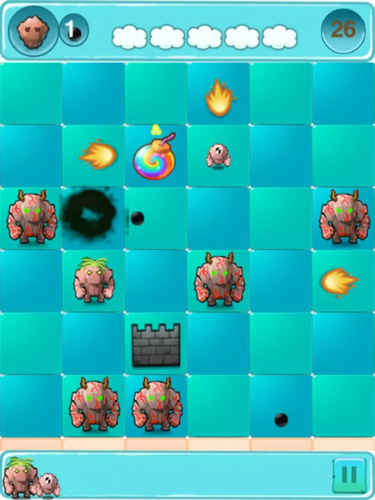 Скриншоты Large stone strange metamorphosis Free-A puzzle sports game iPad 