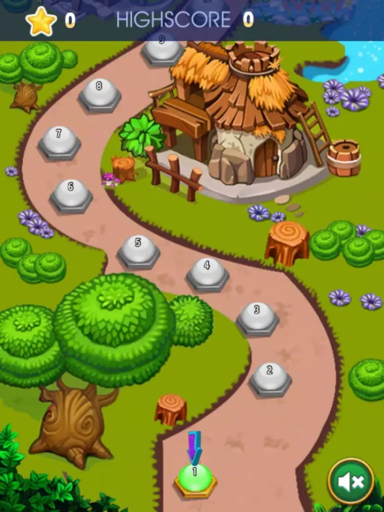 Ảnh chụp màn hình của Dream Garden Free--A puzzle sports game iPad 