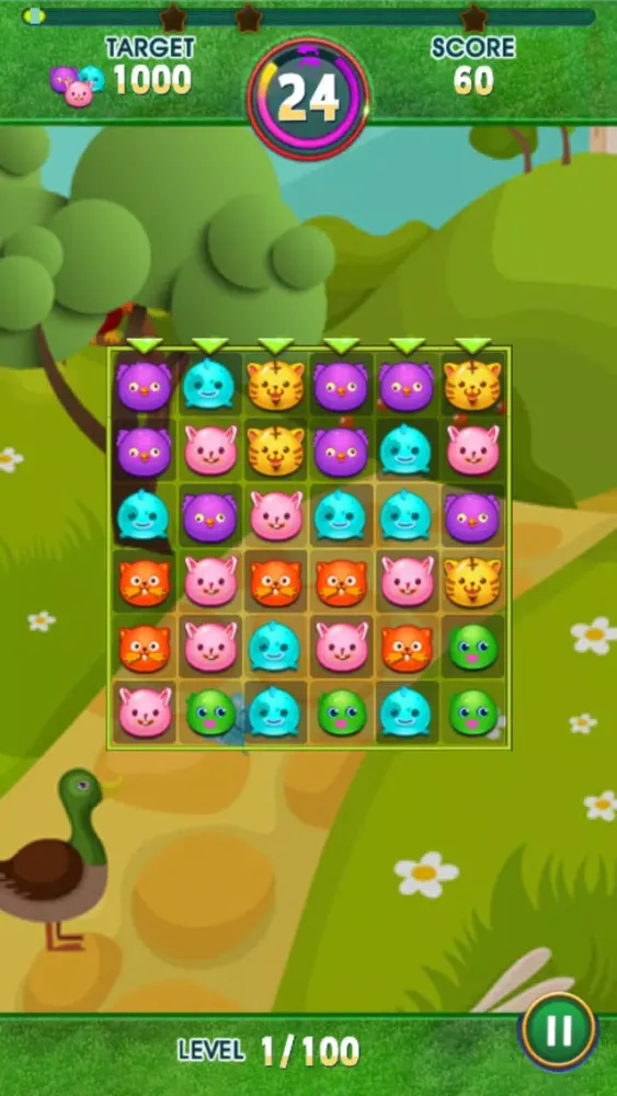 Ảnh chụp màn hình của Dream Garden Free--A puzzle sports game