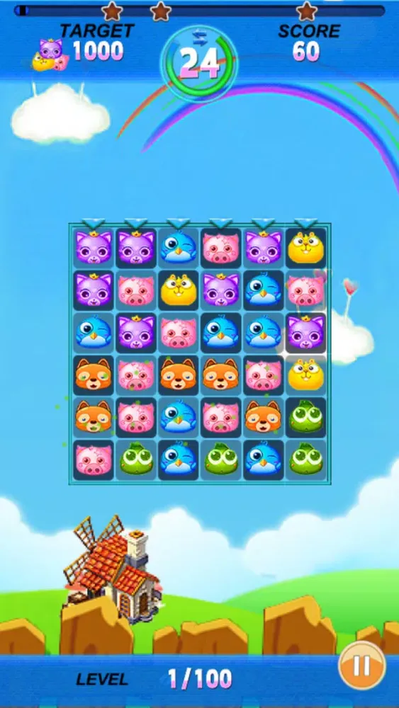 Скриншоты Animal Paradise Pop Game Free