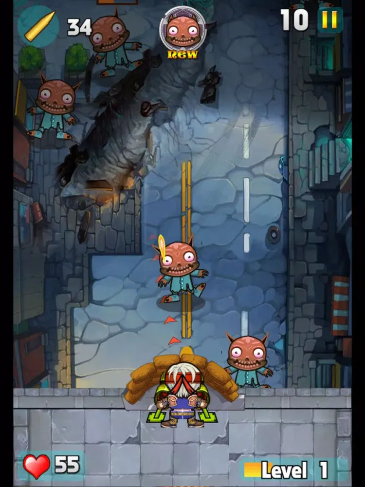 Zrzuty ekranu Lone Hero Free-A Puzzle Action Games iPad 