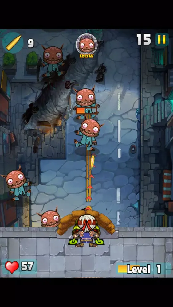 Zrzuty ekranu Lone Hero Free-A Puzzle Action Games