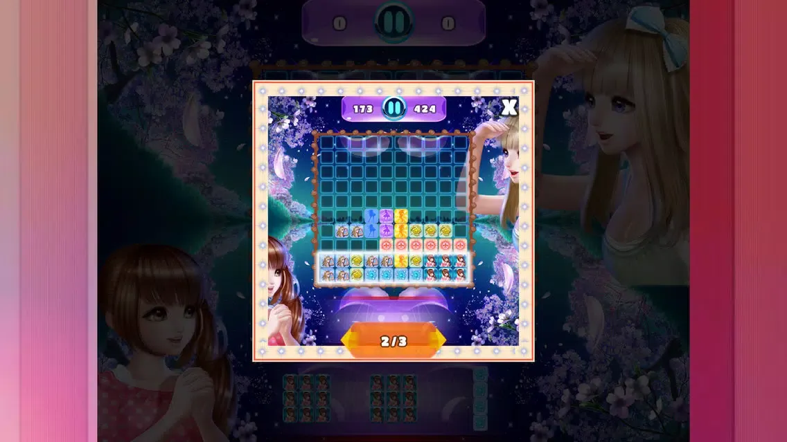 Captures d'écran de Beautiful Puzzles Free