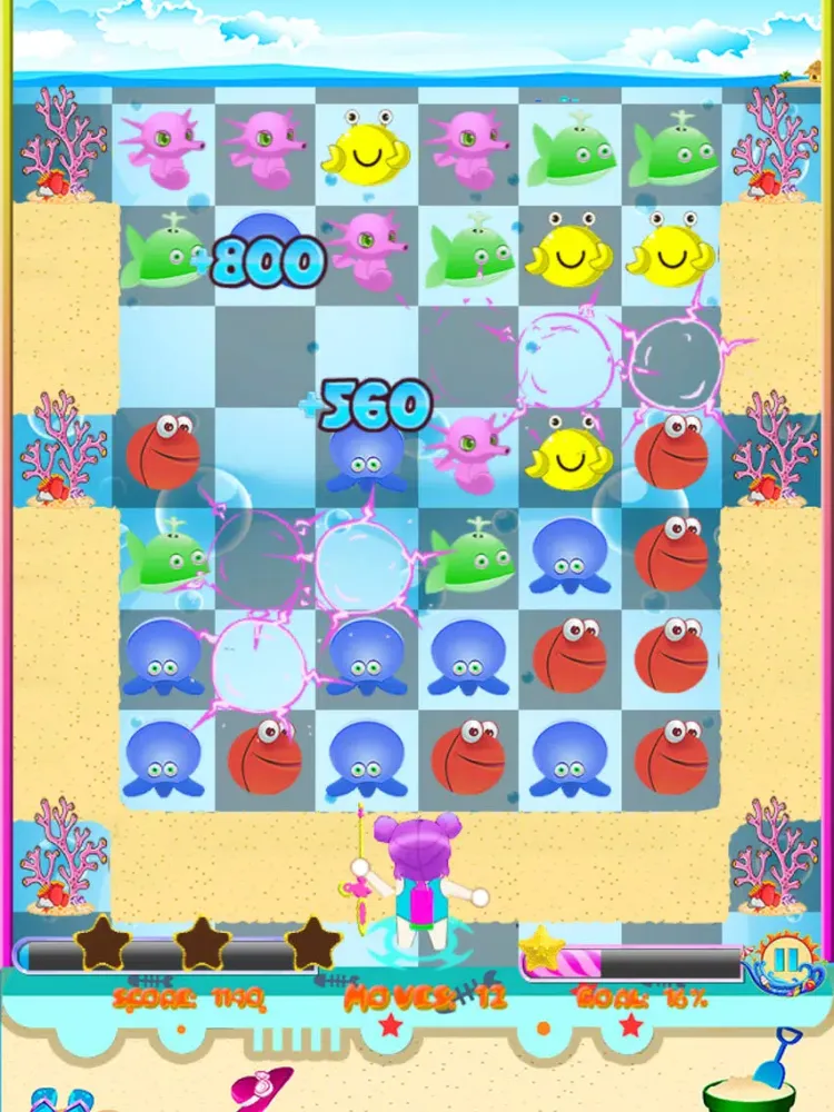 Ocean Fantasy 2 Free iPad  سکرین شاٹس
