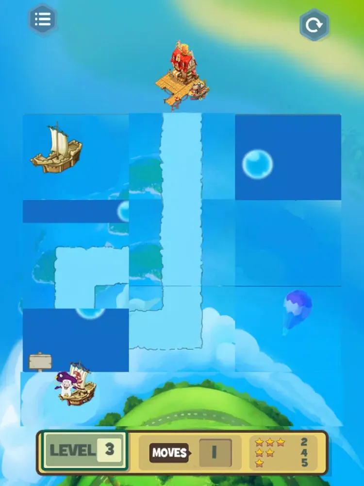ภาพหน้าจอของ Pirates Trail Game Free iPad 