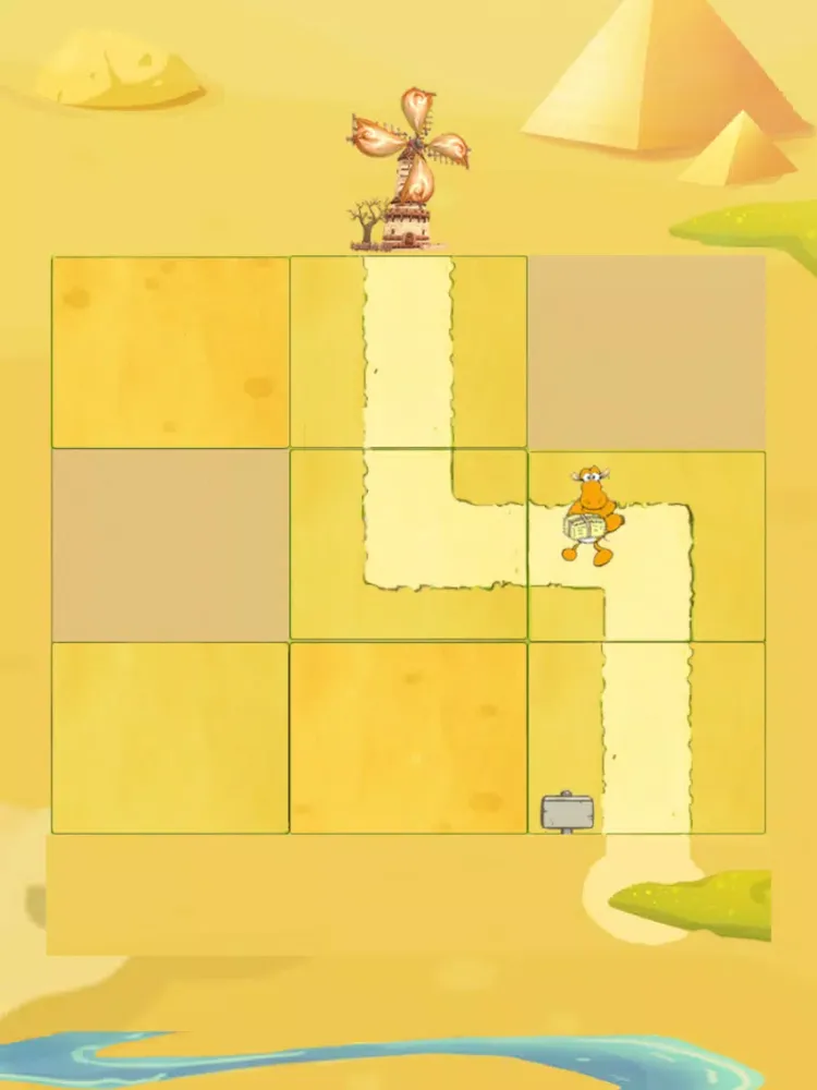 Desert Labyrinth Game Free iPad 應用截圖