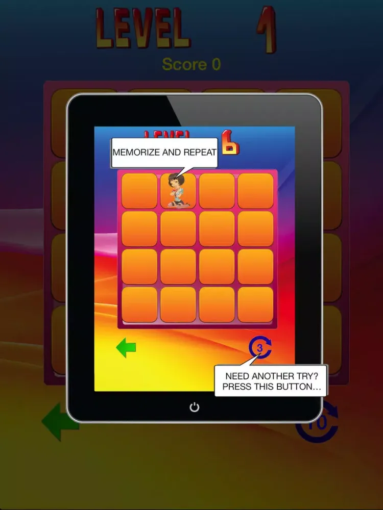 Скриншоты Sexy Brain Girl Remember Quiz iPad 