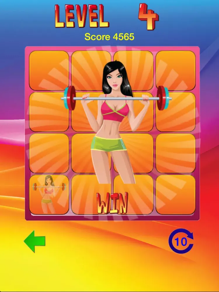 Скриншоты Sexy Brain Girl Remember Quiz iPad 