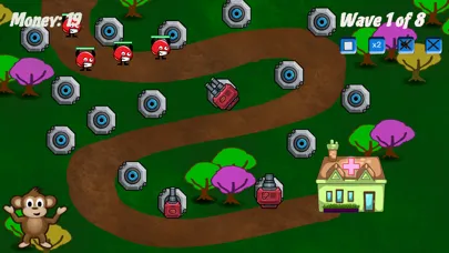 Ảnh chụp màn hình của Math Tower Defense