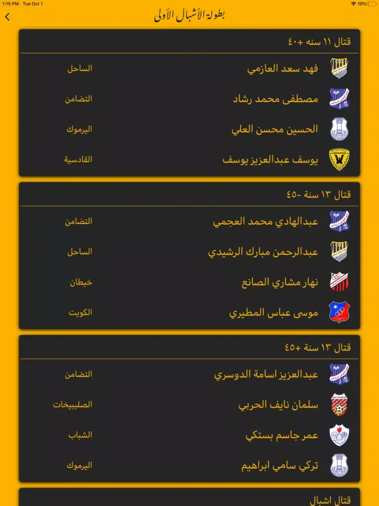 Screenshot di دوري الكاراتيه iPad 