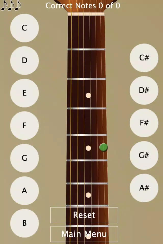 ChordEar Free for Guitar スクリーンショット