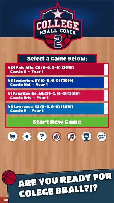 College BBALL Coach 2 Screenshots