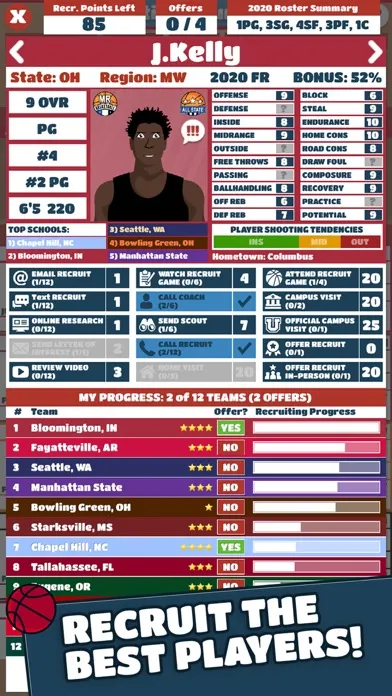 College BBALL Coach 2 Screenshots