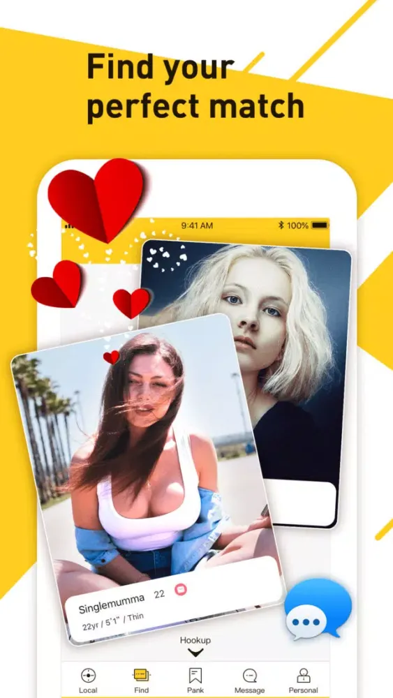 Hot Meet:chat with strangers Screenshots