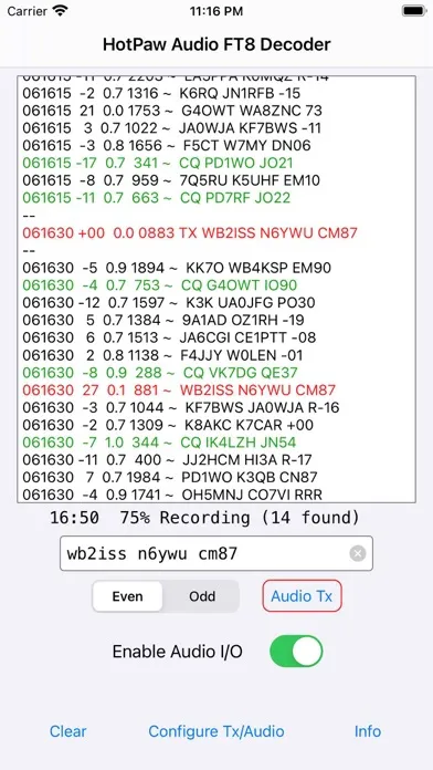 تصاویر FT8 Decoder