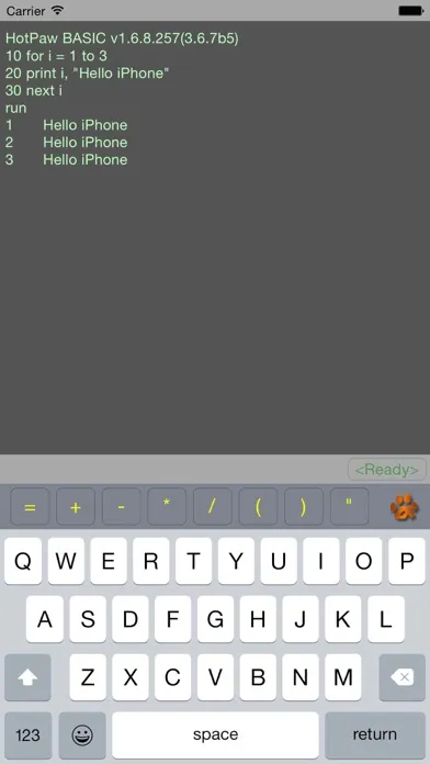 HotPaw Basic Screenshots