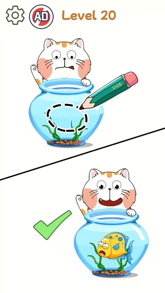 DOP: Draw Happy Puzzle স্ক্রিনশট