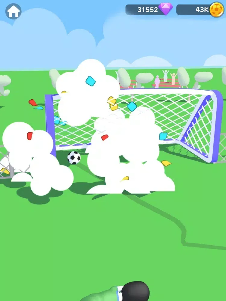 Capturas de tela do Flick and Kick iPad 