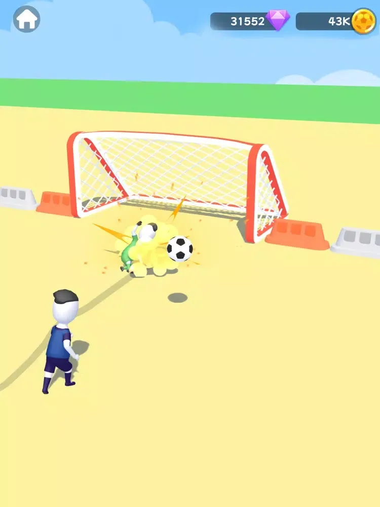 Capturas de tela do Flick and Kick iPad 