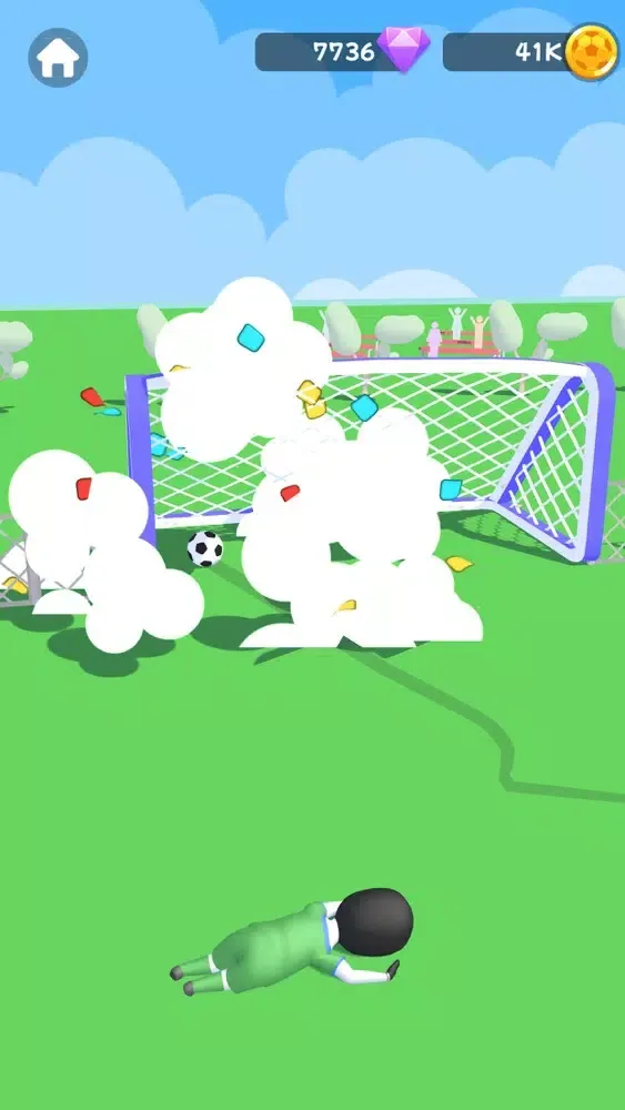 Capturas de tela do Flick and Kick