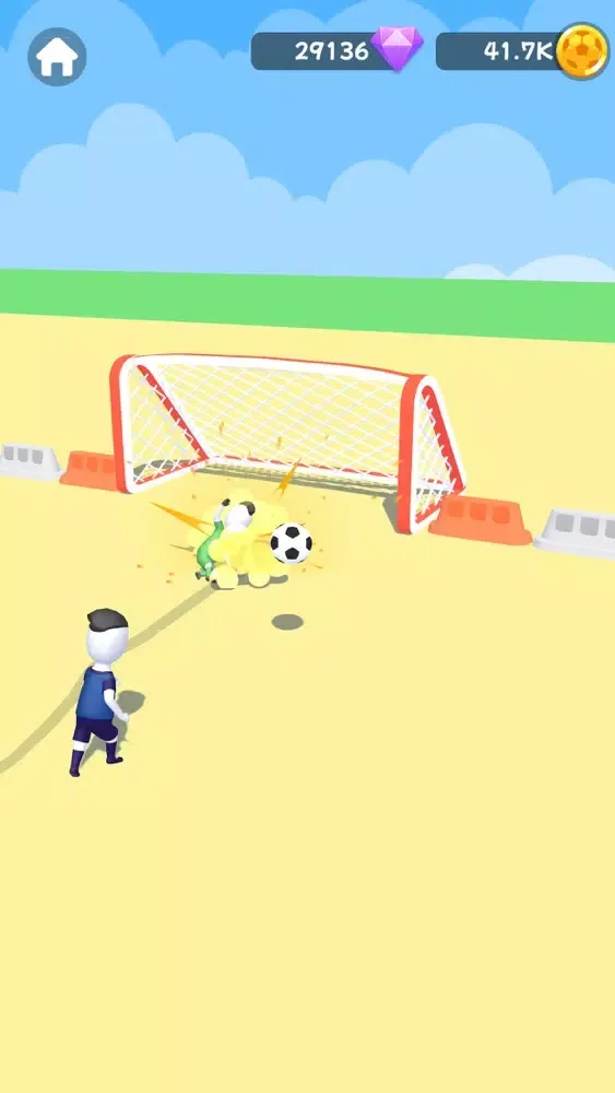 Capturas de tela do Flick and Kick
