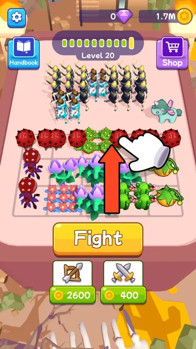Tangkapan layar Merge Plants!