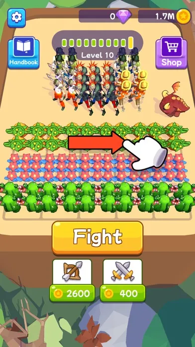 Tangkapan layar Merge Plants!