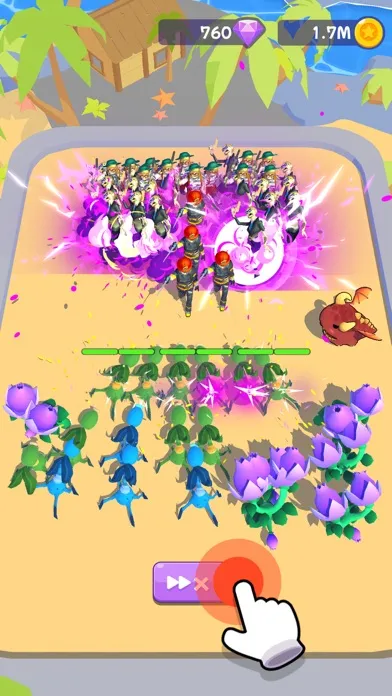 Tangkapan layar Merge Plants!