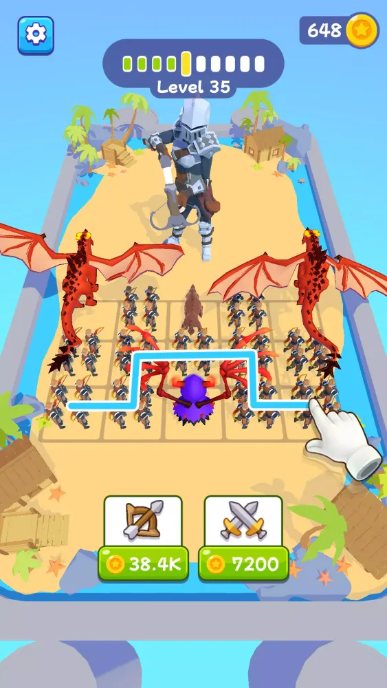Capturas de pantalla de Merge Tactics