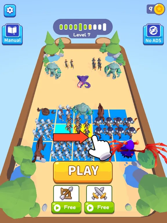 Capturas de pantalla de Merge Bear iPad 