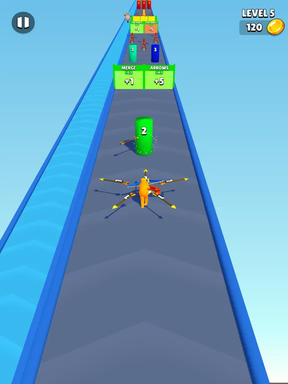 Capturas de pantalla de Merge Arrow Runner 3D iPad 