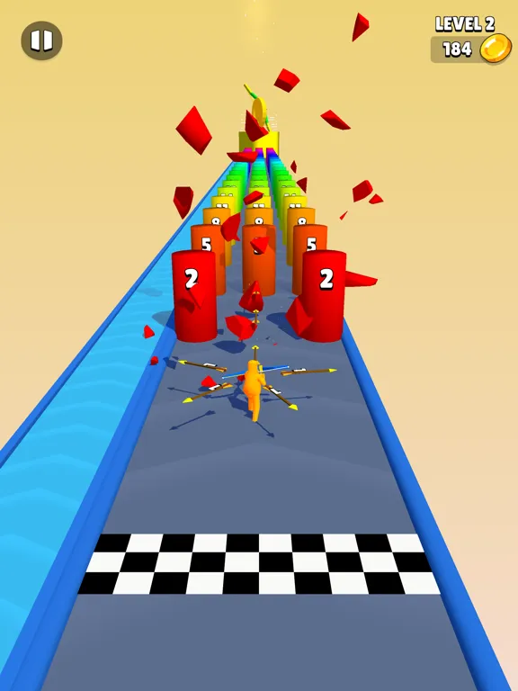 Capturas de pantalla de Merge Arrow Runner 3D iPad 