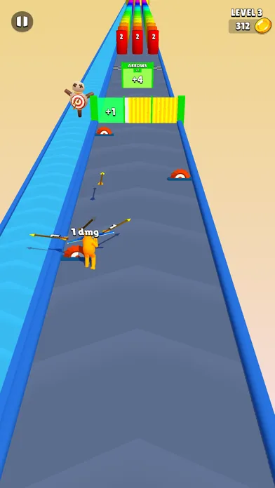Capturas de pantalla de Merge Arrow Runner 3D