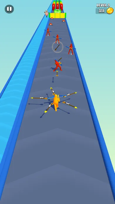 Capturas de pantalla de Merge Arrow Runner 3D