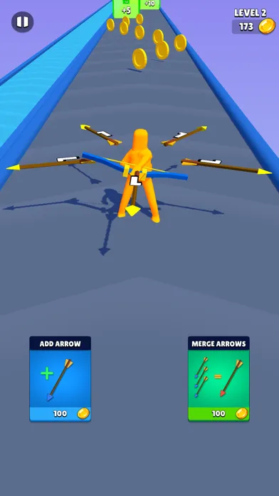 Capturas de pantalla de Merge Arrow Runner 3D