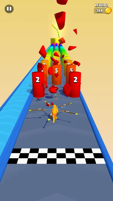 Capturas de pantalla de Merge Arrow Runner 3D