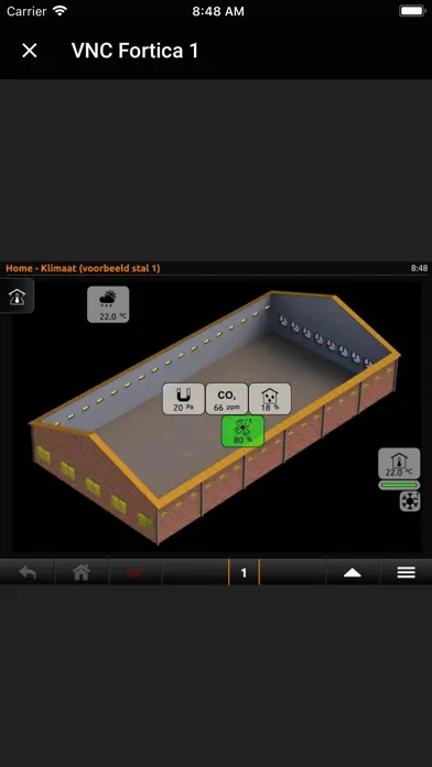 Screenshot di SyslinQRemote