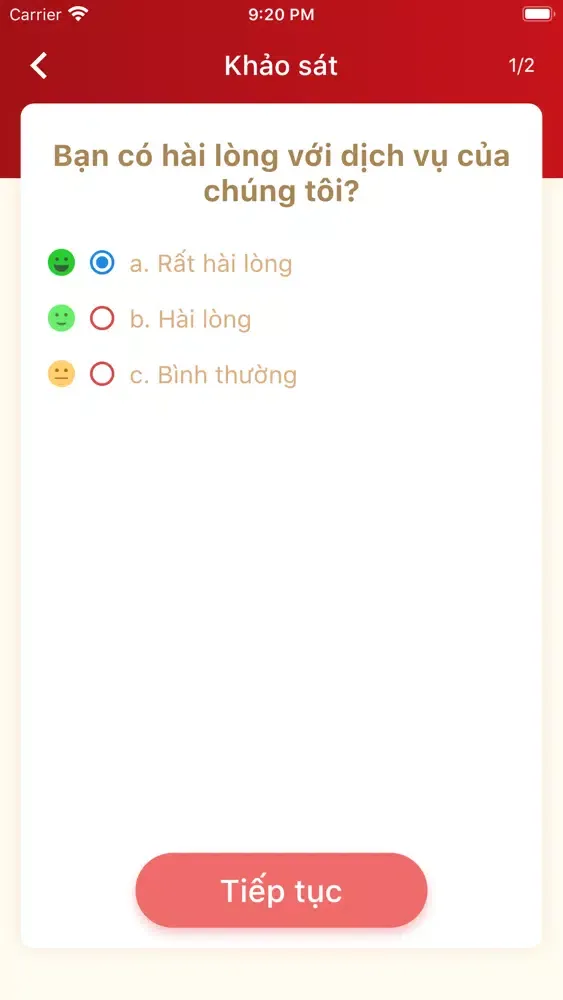 Hỗ Trợ NKT Ekran Görüntüleri