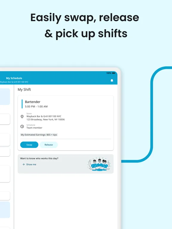 HotSchedules iPad  Screenshots