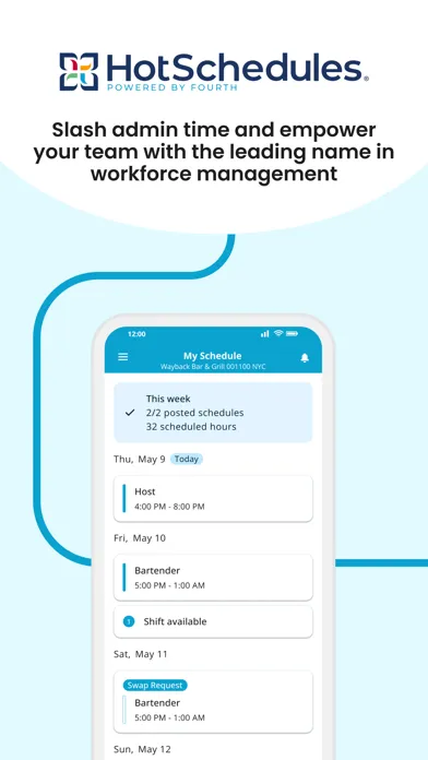 HotSchedules Screenshots