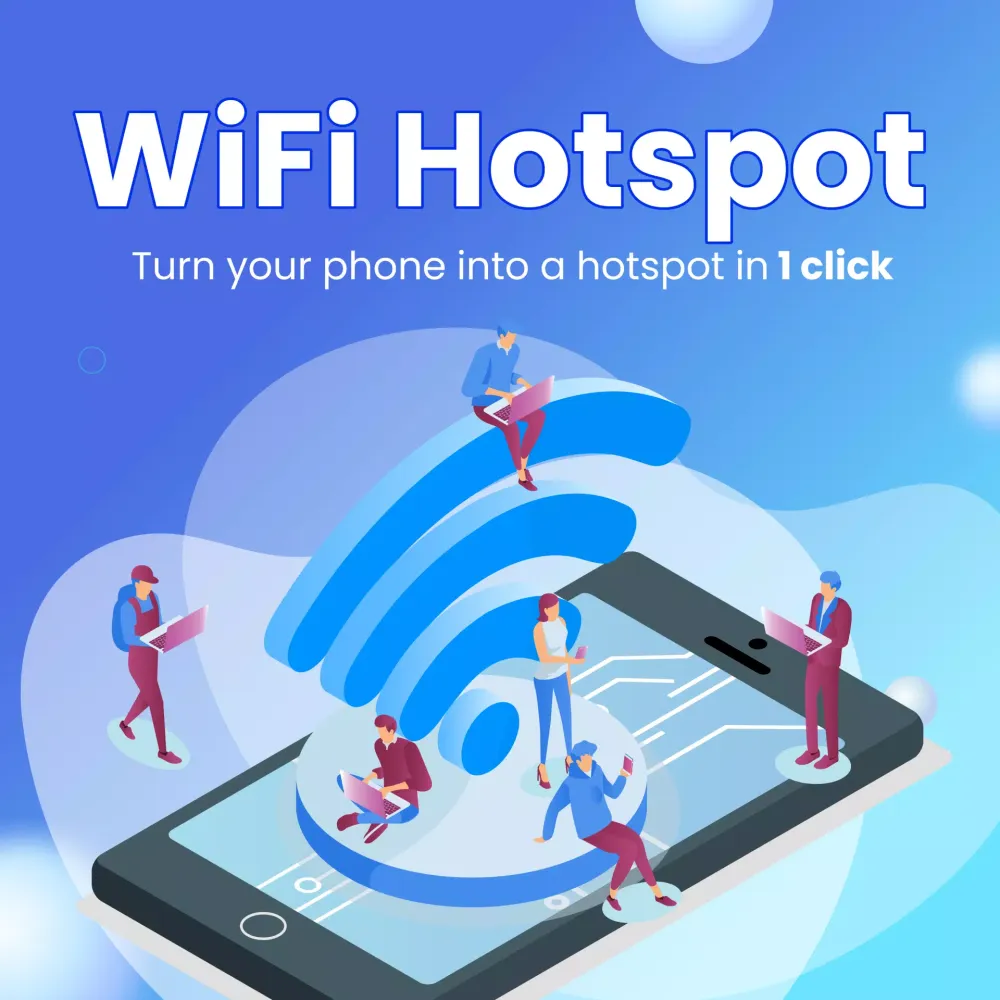 Tangkapan skrin Wifi Hotspot - Mobile Hotspot
