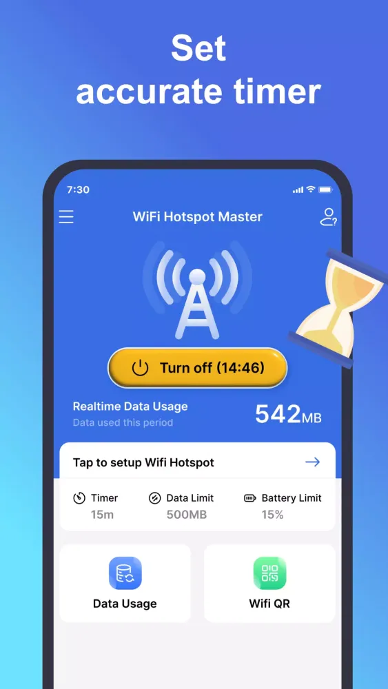 Tangkapan skrin Wifi Hotspot - Mobile Hotspot