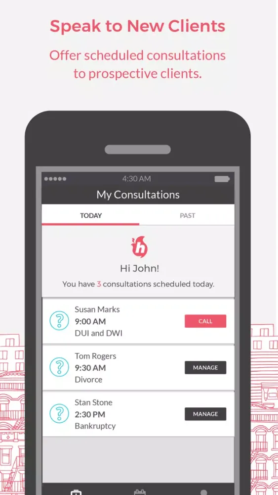 Скриншоты Hotspot Law - Attorney Portal