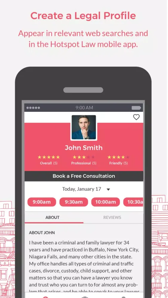 Скриншоты Hotspot Law - Attorney Portal