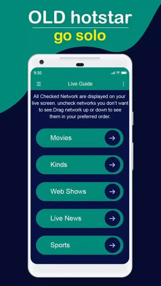 صور Hotstar live tv guide: free hd tv guide