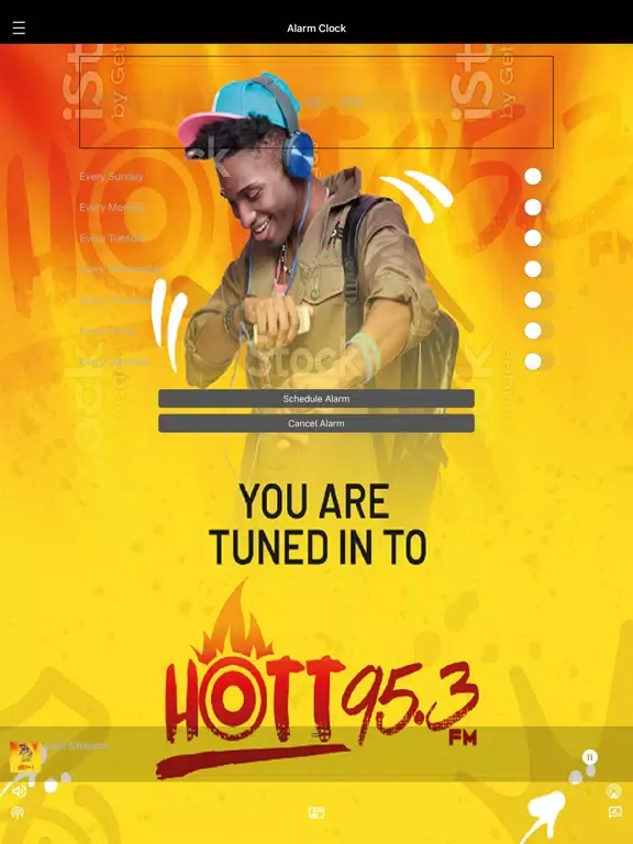 HOTT 95.3 FM: Live Radio iPad 应用截图
