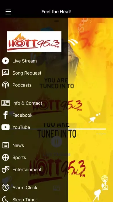 HOTT 95.3 FM: Live Radio应用截图