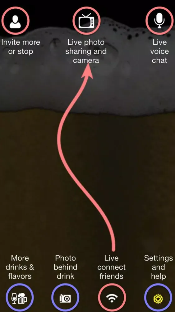 ภาพหน้าจอของ iBeer Pro - Drink beer on your iPhone