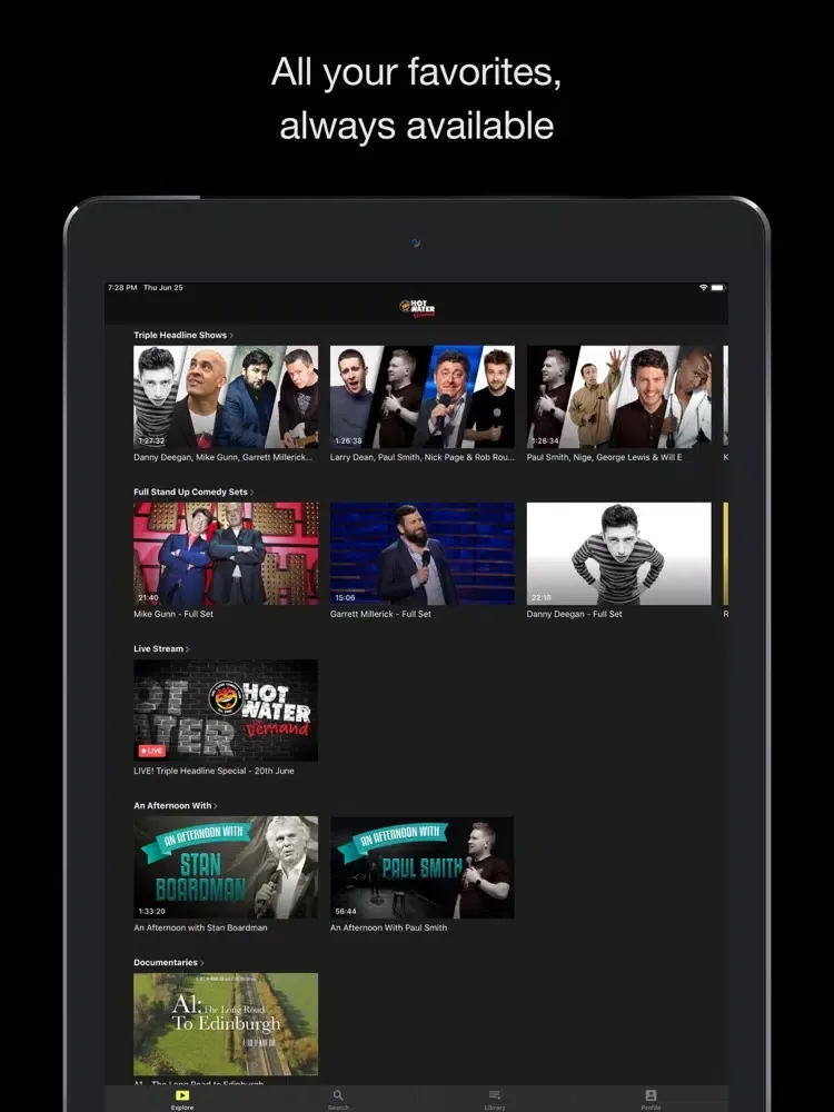 Ảnh chụp màn hình của Hot Water On Demand iPad 